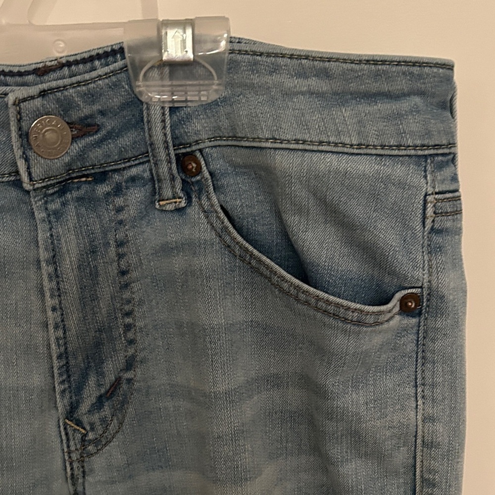 American Eagle Outfitters Light Blue Slim Men Jeans, size 29x32 - Picture 3 of 10